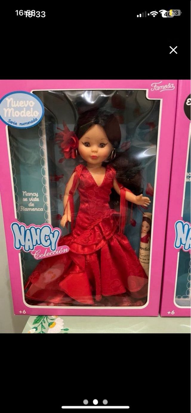 Lote 2 Nancys Famosa Colección