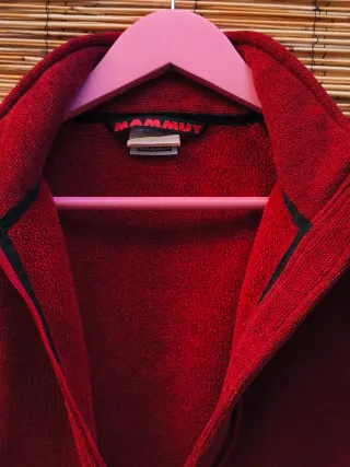 Chaqueta Polar Mammut Mujer Roja