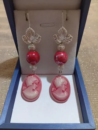 Orecchini cammeo stile retrò SCONTO 50%