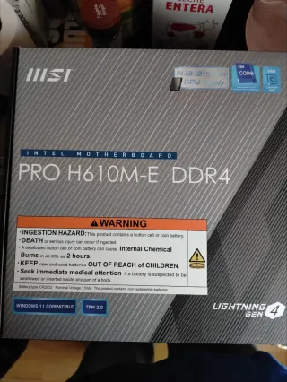 Placa Base MSI PRO H610M-E DDR4