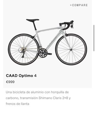 Bicicleta Carretera Cannondale Optimo