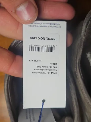 Sneakers Jean Paul Vence Slipstep 44 Grigie