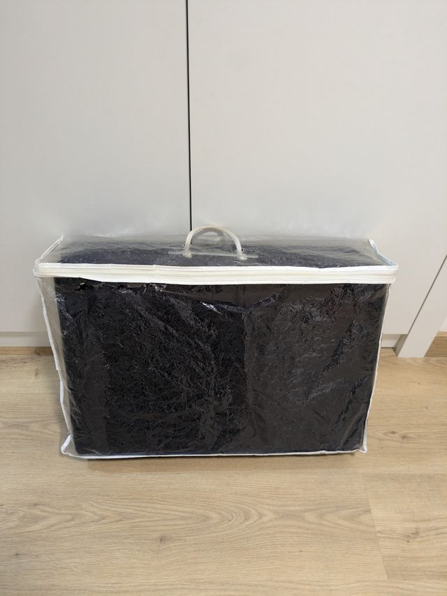 Cuna viaje plegable + colchón + bajeras + edredón