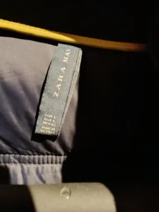 Plumífero Zara Man.