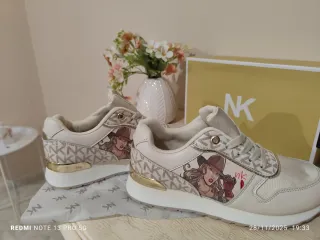 Scarpe donna nk beige/oro