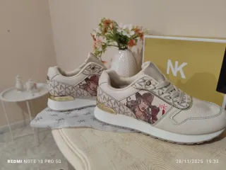 Scarpe donna nk beige/oro