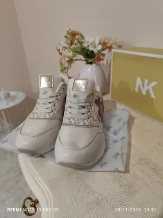 Scarpe donna nk beige/oro