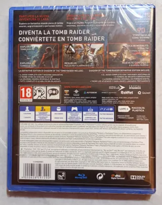 Shadow of the Tomb Raider PS4 Precintado ES