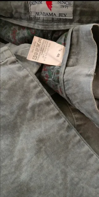 Pantaloni grigi Made in Italy