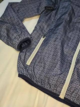 Giacca uomo fantasia blu e bianca