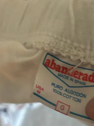 Calzoncillo Abanderado Algodón Vintage Talla G