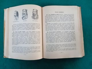 Libro Historia universal  de Edelvives 1957