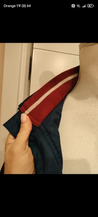 Chaqueta acolchada Adidas negra/gris