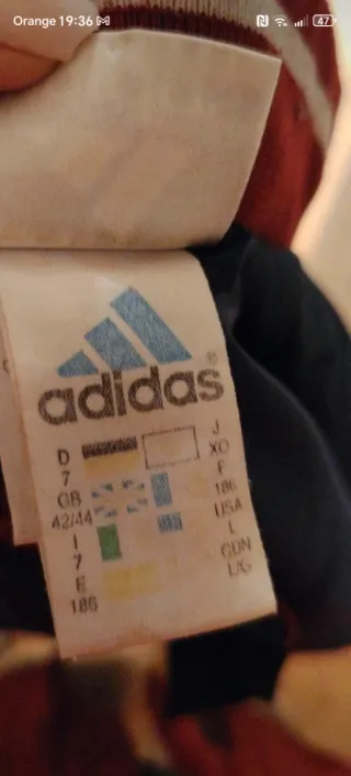 Chaqueta acolchada Adidas negra/gris