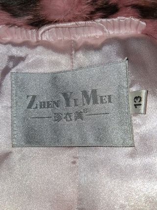 CHAQUETA PIEL CONEJO