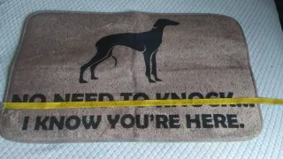 Tappeto Levriero antiscivolo