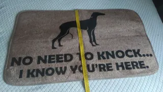 Tappeto Levriero antiscivolo