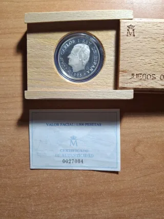 Moneda Juegos Olímpicos 1996