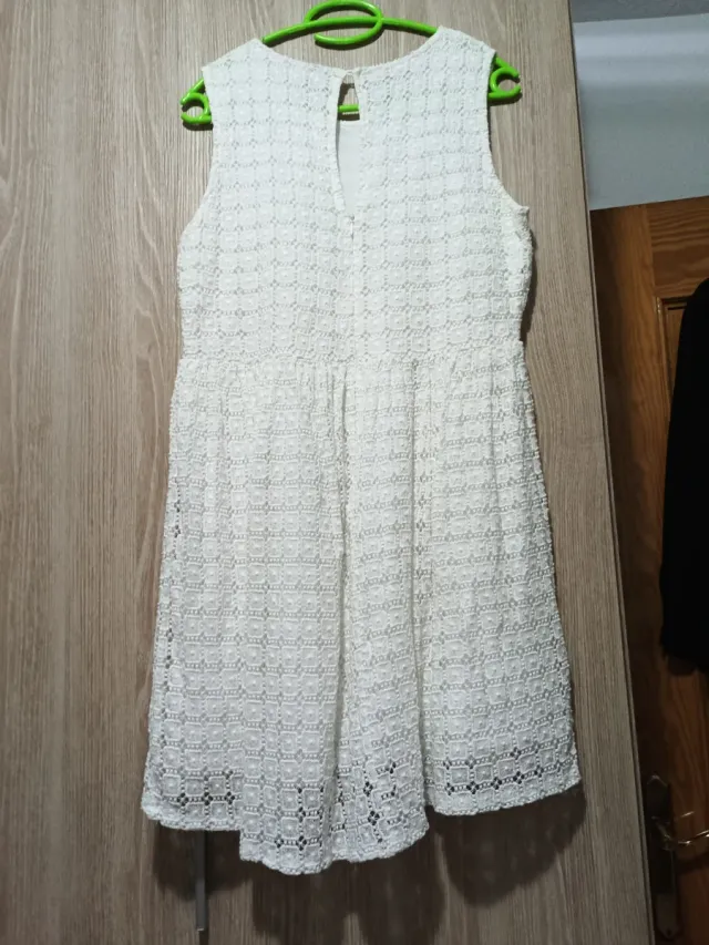 Vestido blanco de verano