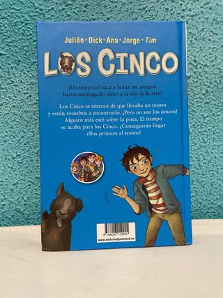 Los Cinco y el tesoro de la isla (Los Cinco/ Fa...