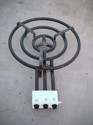 Paellero a gas butano a 3 fuochi