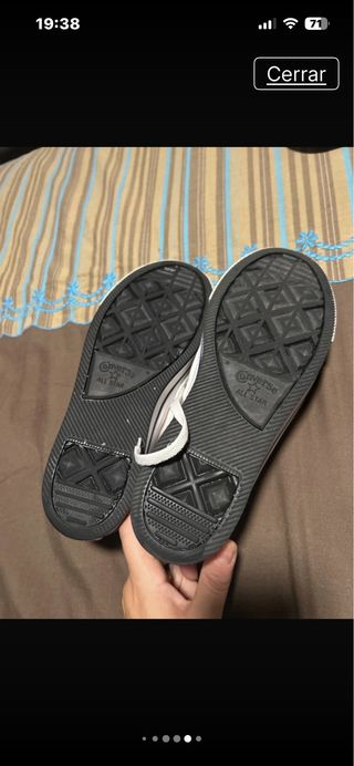 Converse mujer blancas