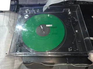 Platos DJ Audio-Technica Negro/Leds Azules