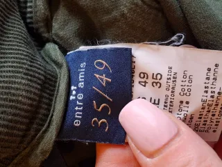 Pantaloni uomo verde oliva