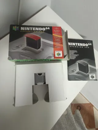 Pak Espansione. Scatola + manuale + chiavetta. Nintendo 64