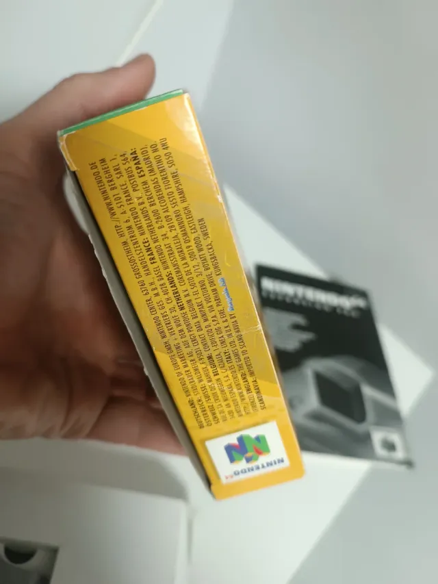 Expansión Pak. Caja + manual + palaca. Nintendo 64