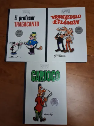 Mortadelo y Filemon, Super Lopez, Rompetechos, etc