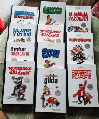 Mortadelo y Filemon, Super Lopez, Rompetechos, etc