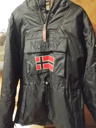 Chaqueta Geographical Norway Negra
