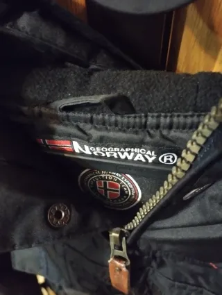 Chaqueta Geographical Norway Negra