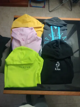 Lote 5 Sudaderas Chico Talla S