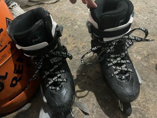 Patinetes Fila Negros