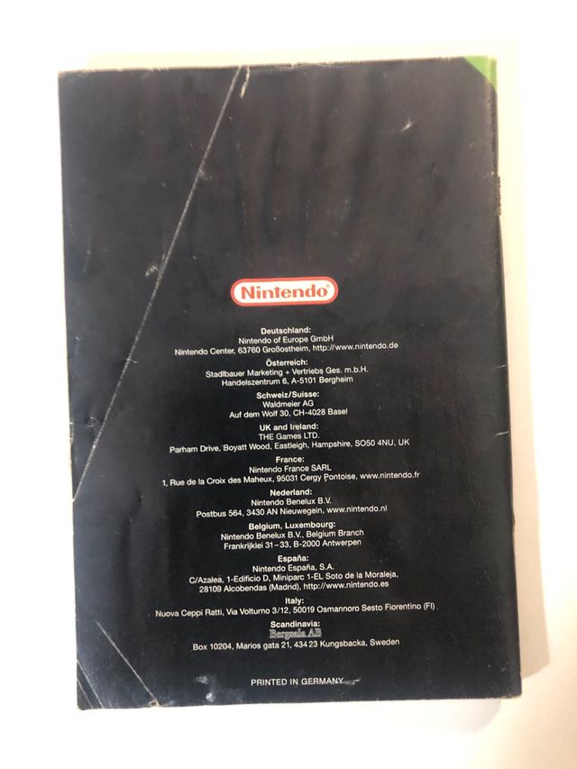 Manuale Mario Kart 64 Nintendo 64 Spagnolo