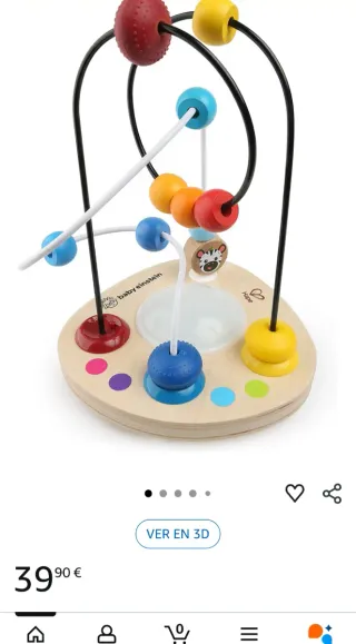 Juguete madera bebé Baby Einstein Hape