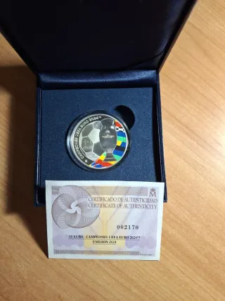 Moneda Selección Campeones Europa 2024