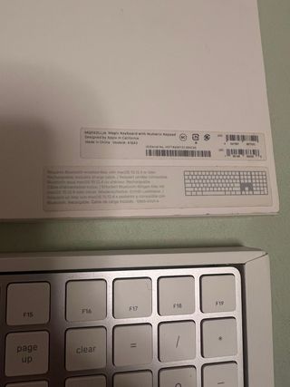 Apple Magic Keyboard A1843 con Tastierino Numerico