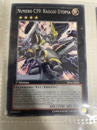 Numero C39: Raggio Utopia Carta Yu-Gi-Oh!