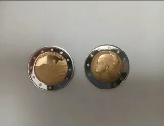 Monedas de Mónaco 2 Euros 2007 y 2015