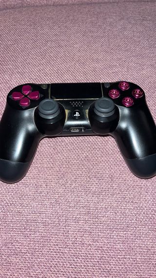 Mando PS4 DualShock 4 Negro y Rosa