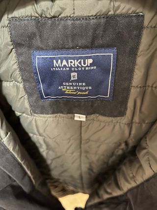 murkup Giacca Uomo Nera Taglia L