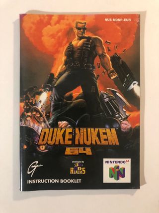 Manuale Duke Nukem 64 Nintendo 64