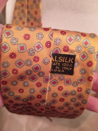Corbata Alsilk 100% Seda Italia