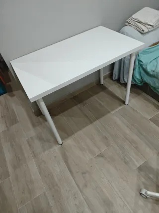 Mesa escritorio blanca Ikea linnmon