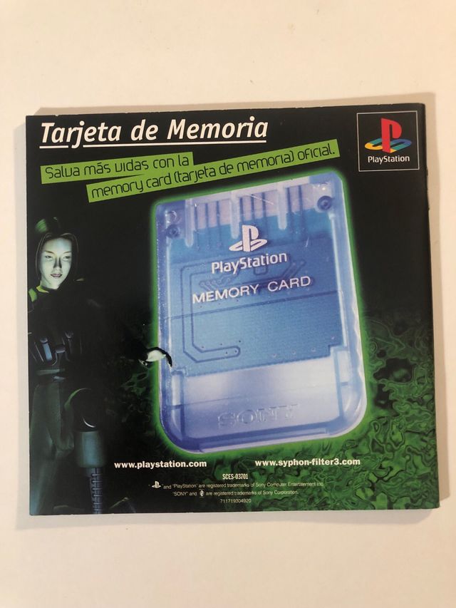 Manuale Syphon Filter 3 PS1 PAL Spagnolo