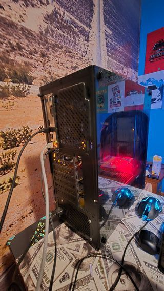 Torre PC Nitro Ryzen Negra/Roja