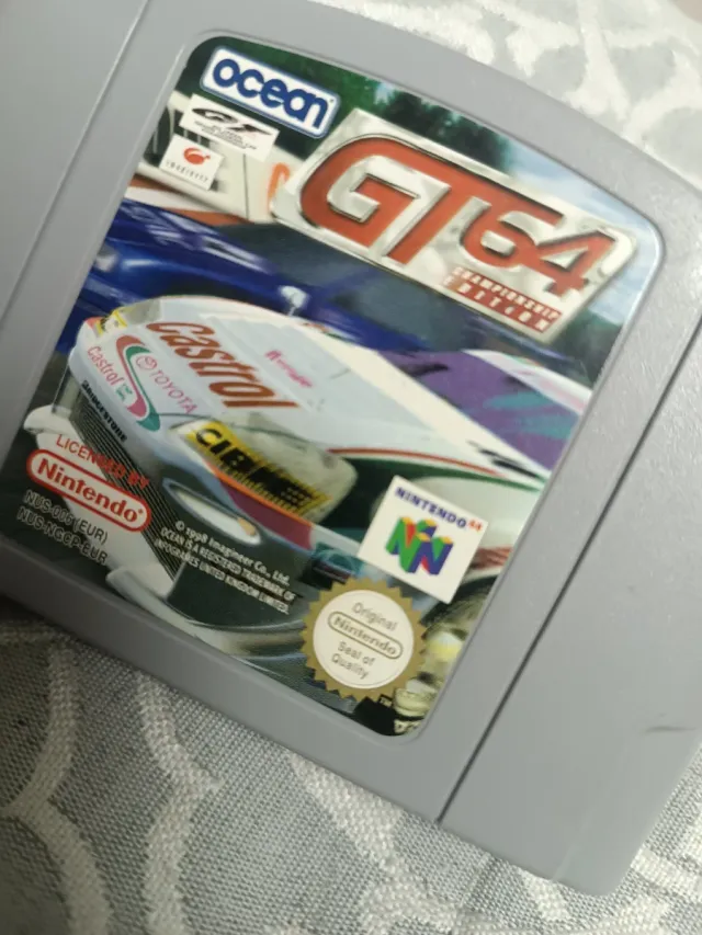 GT64. Excelente. Nintendo 64 Juego Carreras